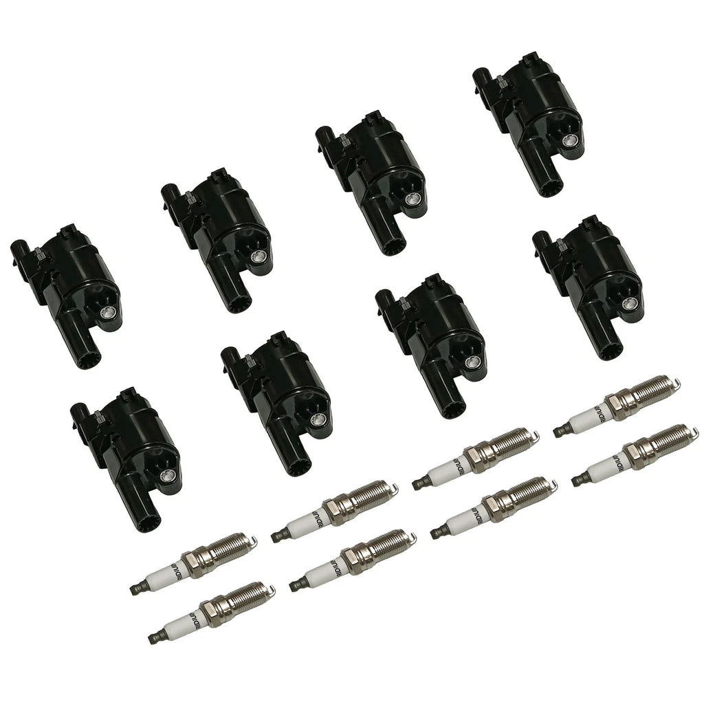 8X Ignition Coil & Spark Plug for Silverado 1500 Tahoe 5.3L (2007-2013)