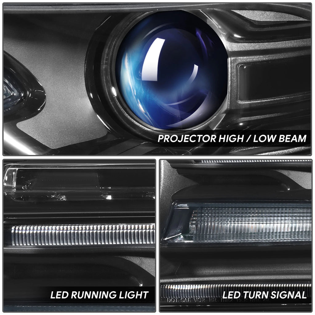LED DRL Projector Headlight Driver Left for Dodge Charger (2015–2022)