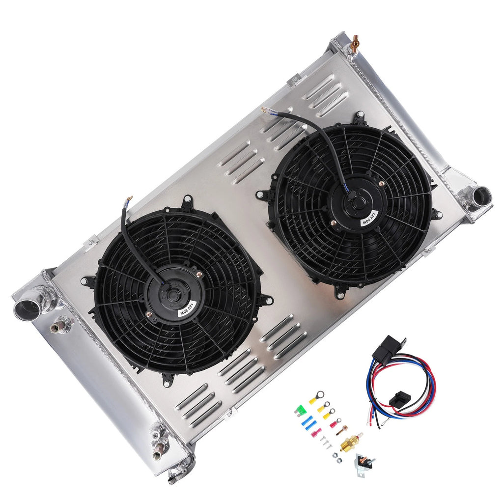 3 Row CrossFlow Radiator Shroud Fan for Chevrolet C/K Series (1967–1972)