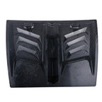 Carbon Fiber Look Hood Vent Scoop Cover