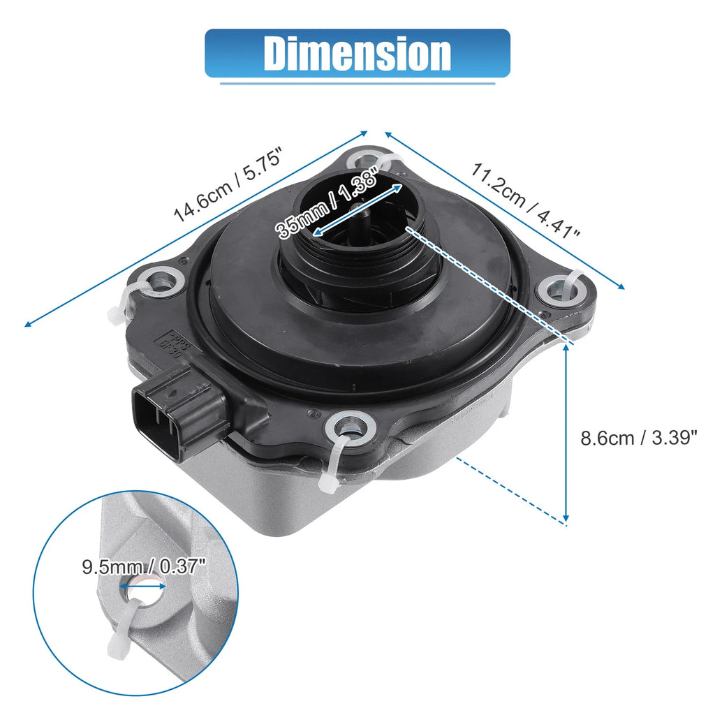 Engine Coolant Water Pump for Toyota Camry RAV4 Avalon 2.5L (2012–2018) 16032-25010