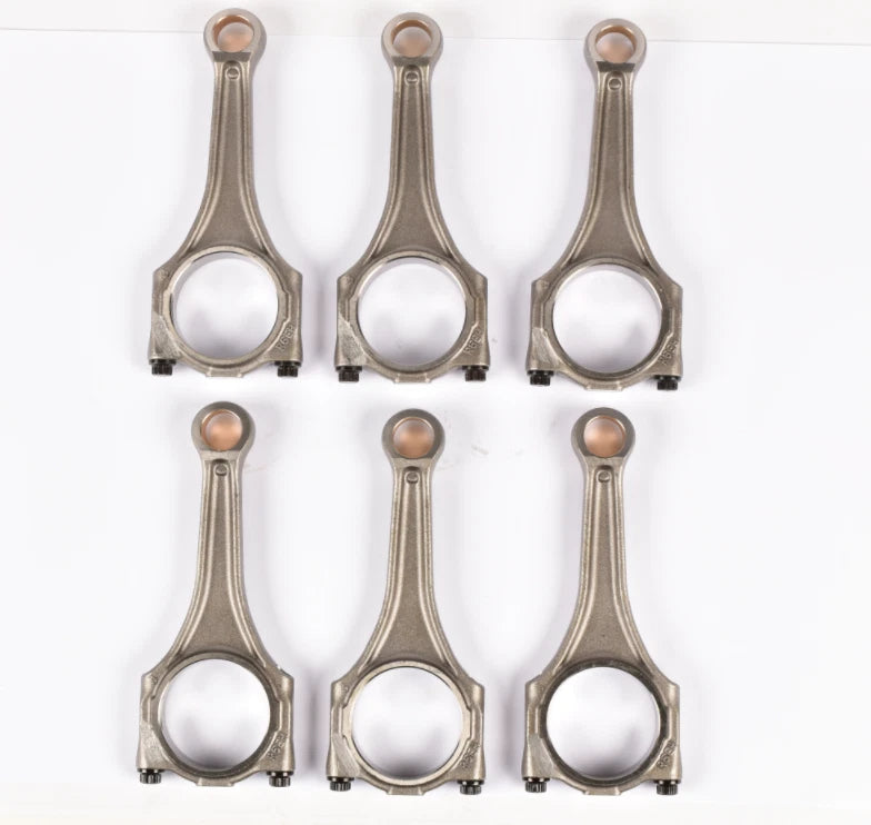 Set of 6 Connecting Rods for Audi VW A4 A5 S4 S5 A6 A7 A8 Q5 Q7 Touareg 3.0 TFSI