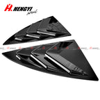 Gloss Black Side Window Louver Shutter Cover Trim for Tesla Model Y (2019–2026)