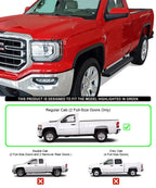 iBoard Running Boards for Silverado Sierra Regular Cab (1999-2013)