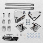 Traction Bars Kit for Plymouth Valiant (1960–1966) Tie Plates, Shock Mounts