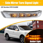LED Left Rear View Mirror Turn Signal Light for Hyundai Santa Fe (2007-2012)