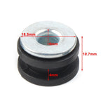 10Pcs Rubber Fairing Cowling Grommet Bushing Bolts for Motorcycle
