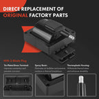 Ignition Coil & Spark Plugs Set for Ford