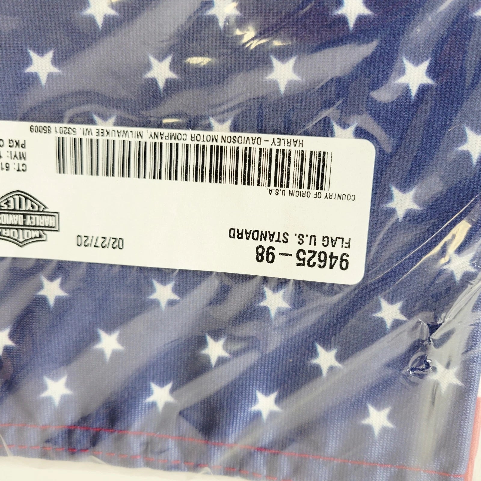 Replacement Flag for Harley-Davidson (1998–Present) 94625-98, Nylon, 14x11