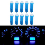 Blue Light T5 1 SMD Dashboard Gauge Lamp Bulb for Car