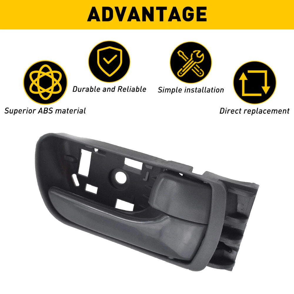 Interior Door Handle for Toyota Sienna (2004–2010) Front Passenger Gray