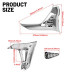2X Modified Triangle Cover for Honda GoldWing GL1800 (2001–2011)