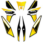 Set of 4 Team Decals Stickers for Yamaha Zuma BWS 125 (2015–2020)