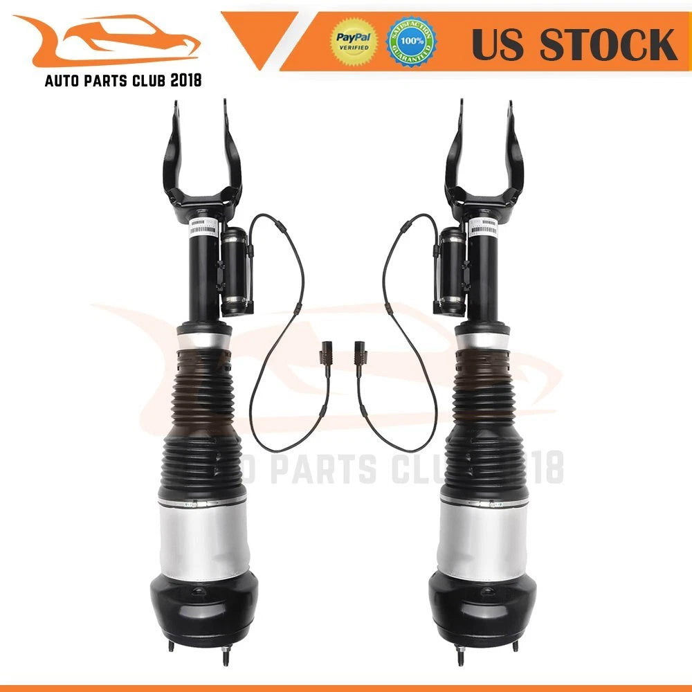 Front Pair Air Suspension Strut Shocks for Mercedes GL450 GL550 ML63 (2013–2019)