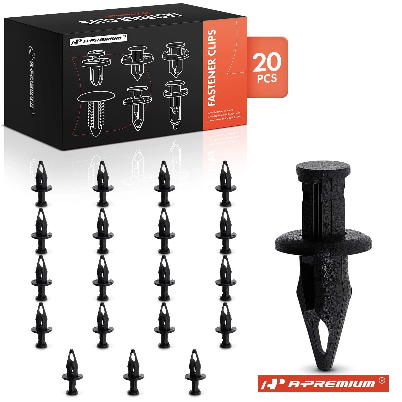 20Pcs Front Bumper Fascia Retainer Clips for Buick Chevrolet GMC