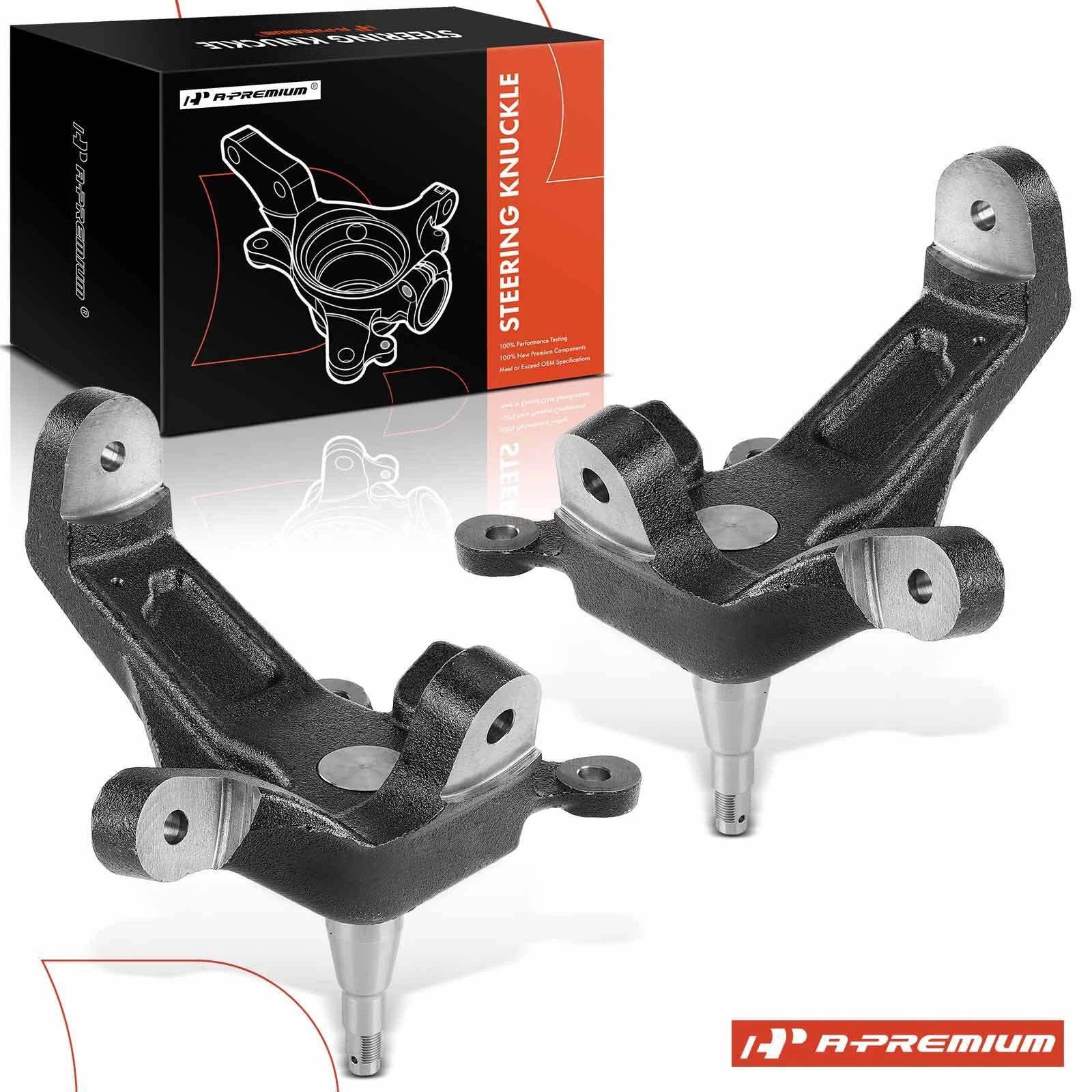 Pair Front Steering Knuckle for Ford F-150 (1997–2003) RWD