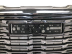 Front Upper Grille for GMC Sierra 1500 Denali (2022–2024) - Dark Chrome 72