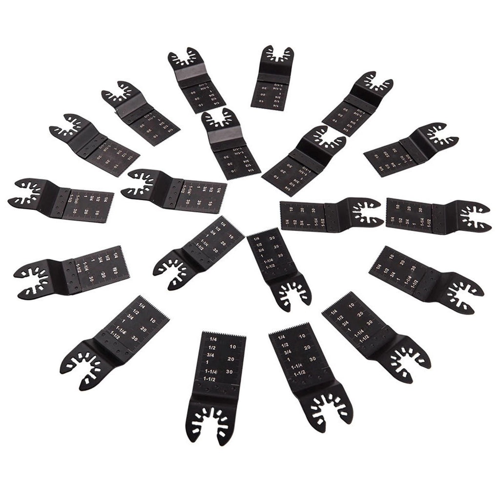 20Pcs 34mm Oscillating Saw Blades for Multi Tools (Carbon Steel)