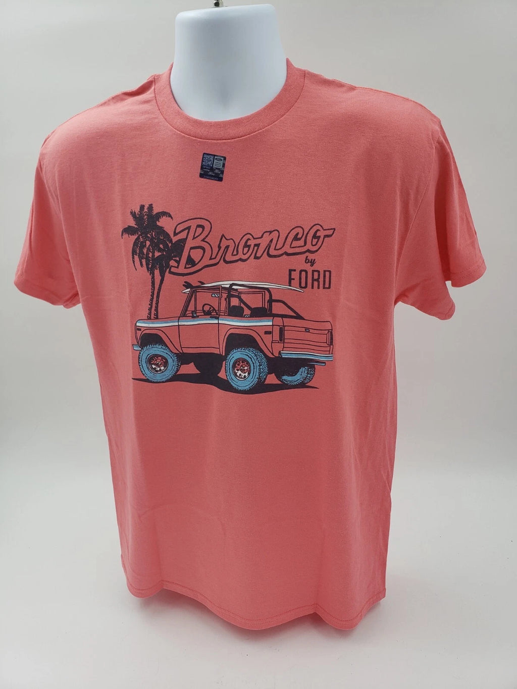 T Shirt Replacement Beach Scene for Ford Bronco (2021–2024)