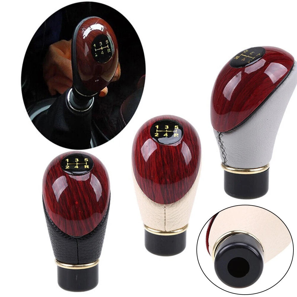 Leather Gear Shift Knob for (5 Speed)