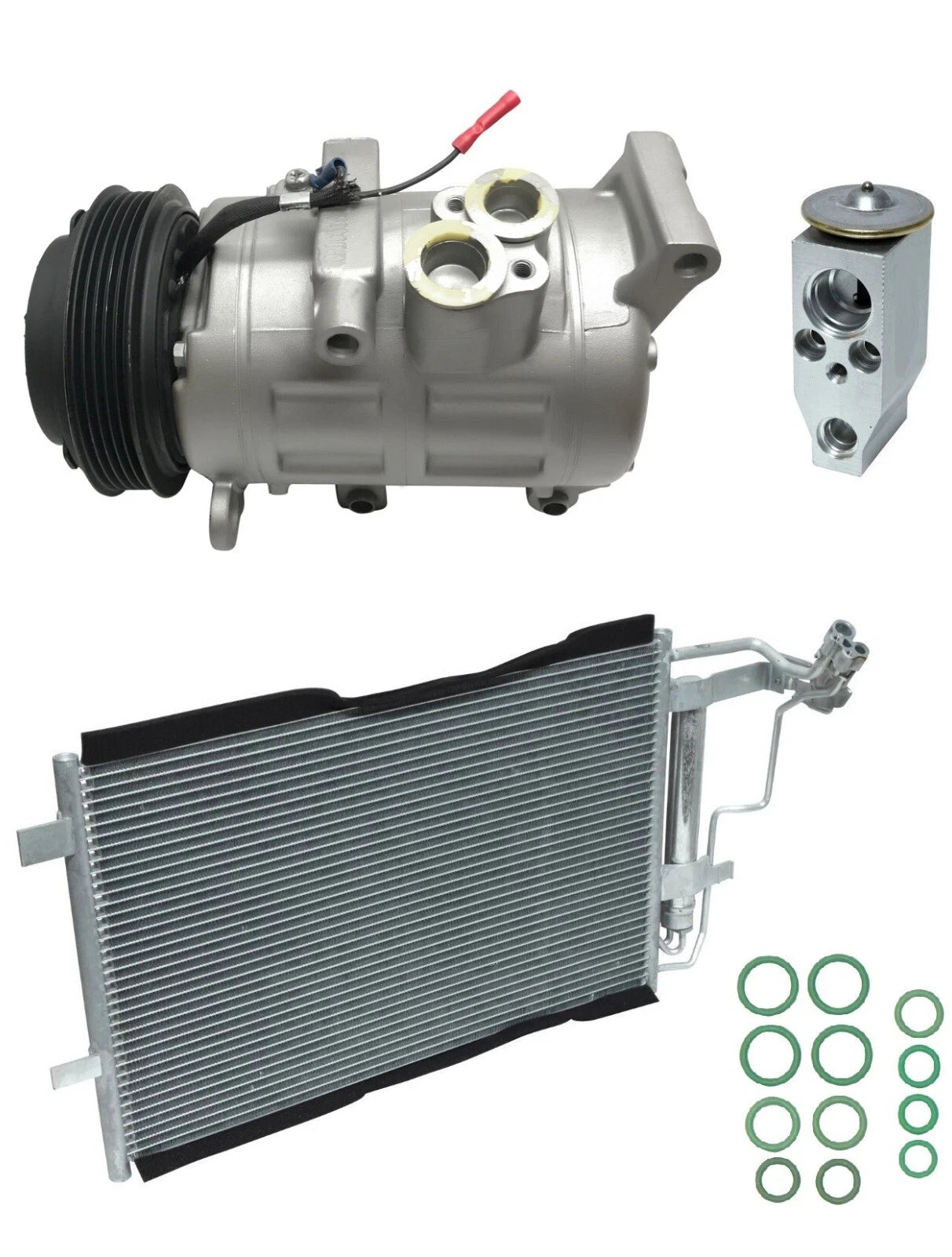 AC Compressor Kit With Condenser for Mazda 3 2.0L (2010–2013)