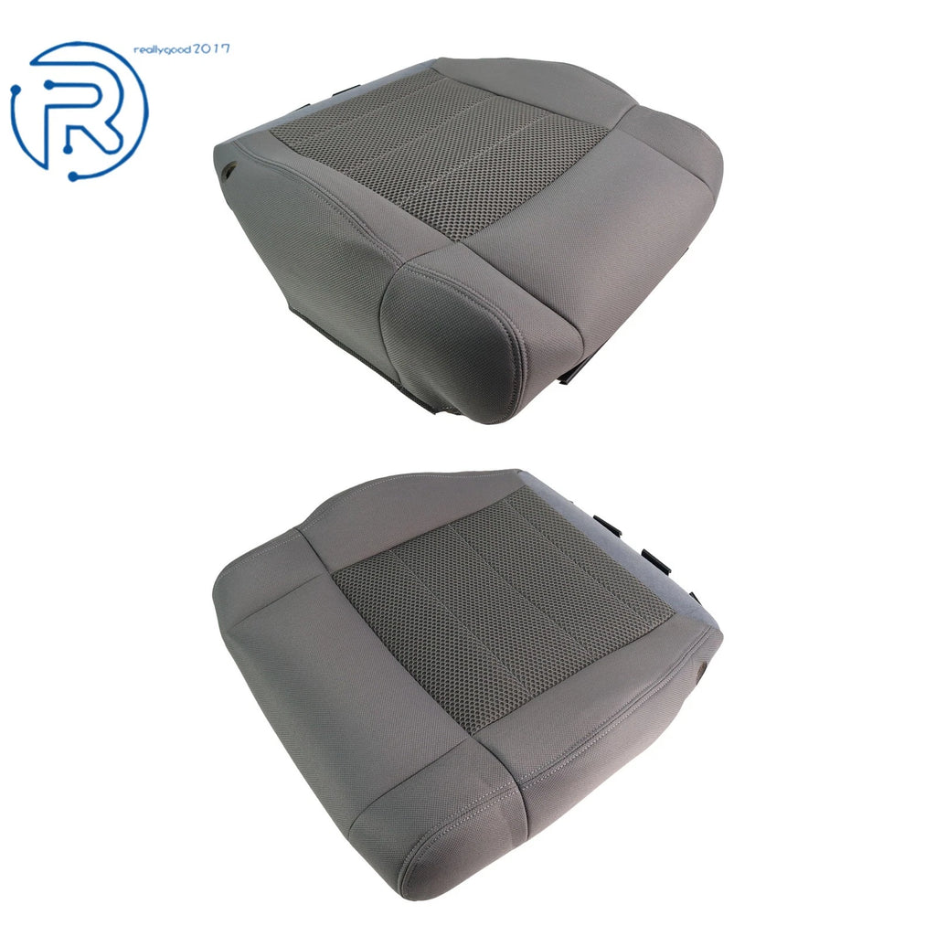 Set of 2 Front Bottom Seat Covers for Jeep Wrangler (2007–2012)