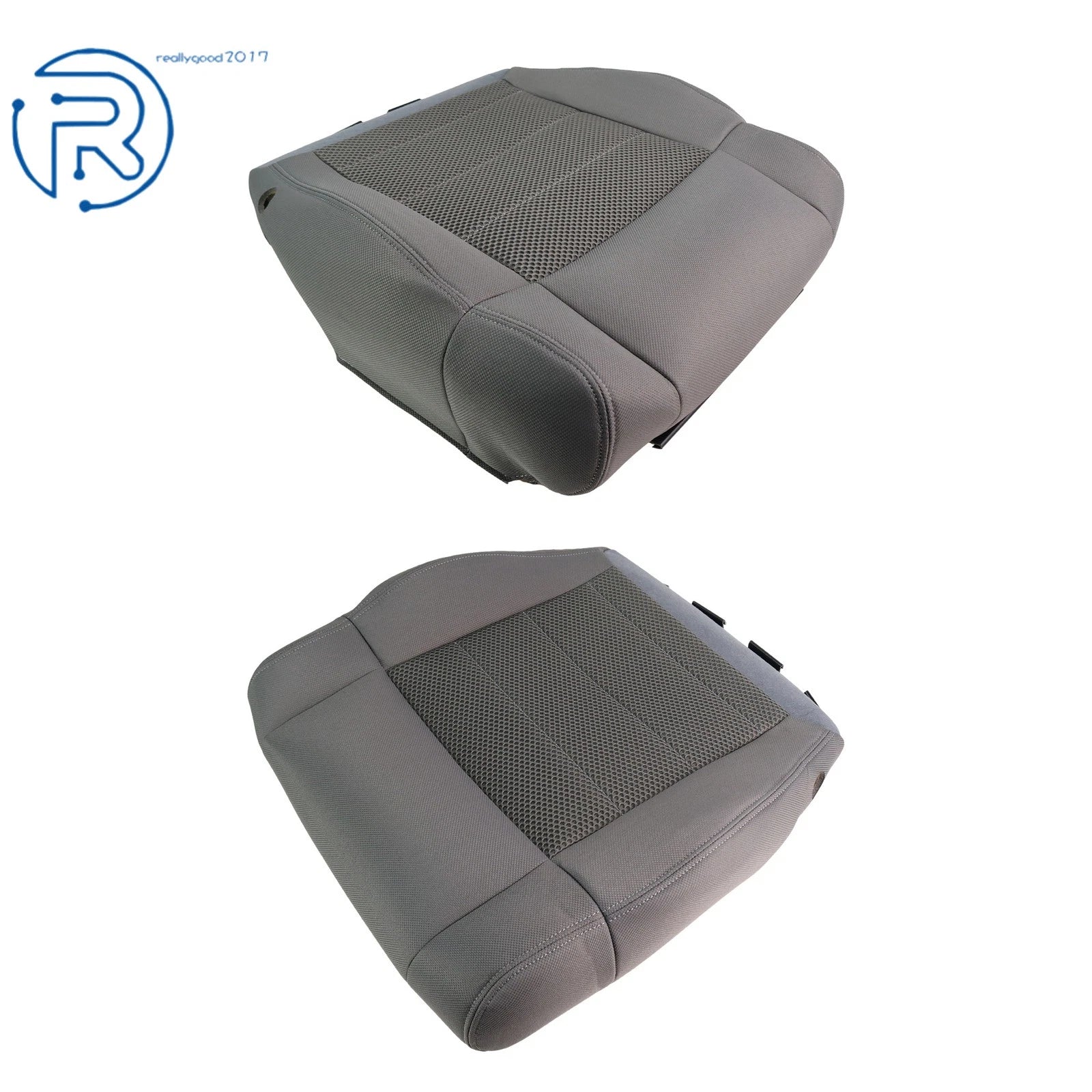 Set of 2 Front Bottom Seat Covers for Jeep Wrangler (2007–2012)