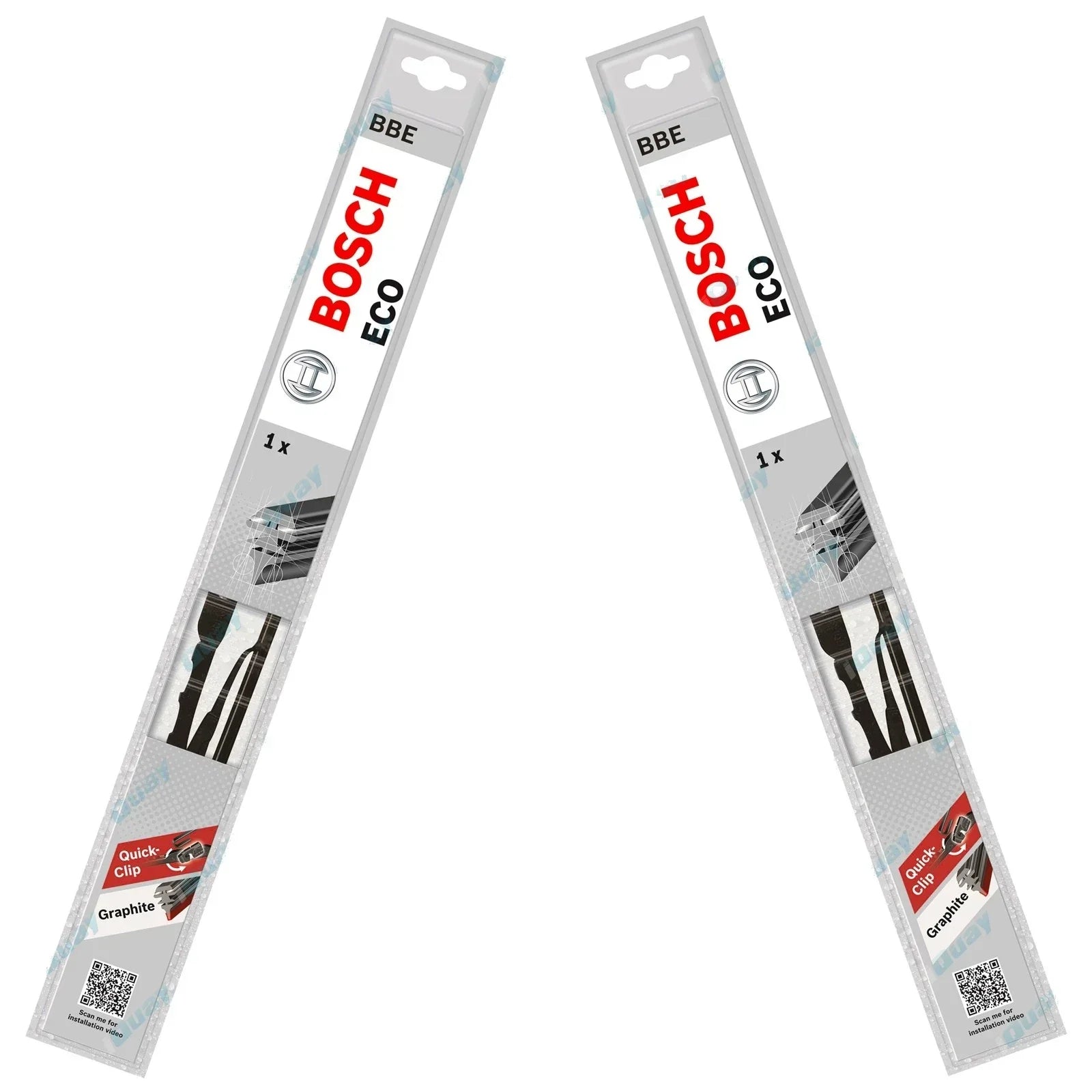 Front Pair Bosch Eco Wiper Blades Set for Nissan Skyline R32 R33 R34 GTR 1990~00