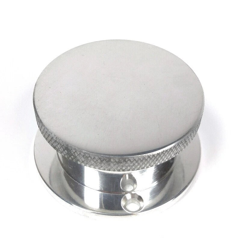 Polished Aluminum Valve Cover Bung Rear End Inspection for Universal (Universal)