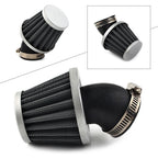 45mm Bent Air Filter Cleaner for Scooter ATV Dirt Bike (50cc–150cc)