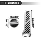 Brake & Accelerator Pedal Covers for Mercedes Benz Smart Fortwo (2009-2014)