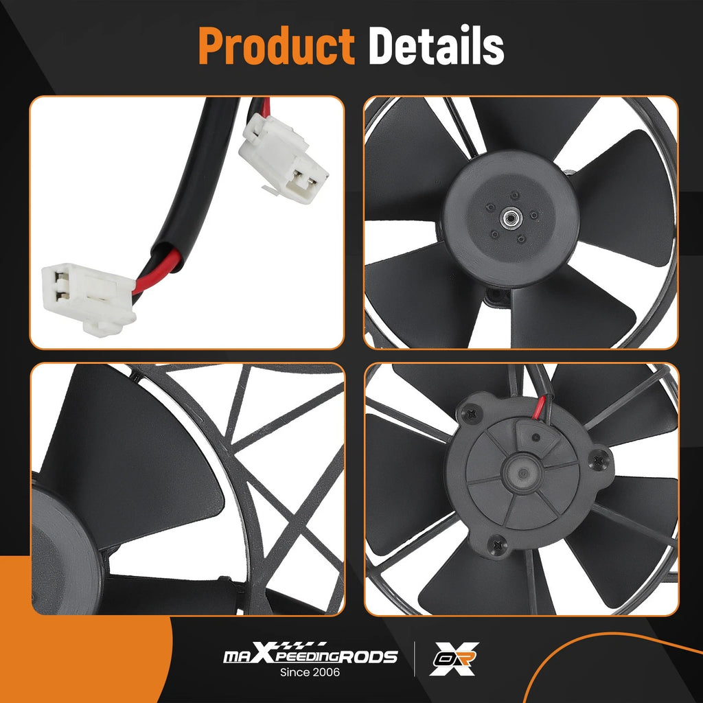 Radiator Fan with Bracket for Harley V-Rod VRSCB VRSCDF VRSCDX (2002–2006)