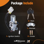 Ignition Lock Cylinder Switch w/ 2 Keys for Nissan Xterra (2000–2004) Frontier (1999–2001)