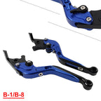 Blue Brake Clutch Levers  for BMW F800GS/Adventure, F800R (2008-2018)
