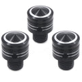 M10X1.25 CNC Anodized Motorcycle Mirror Hole Plugs (Universal)