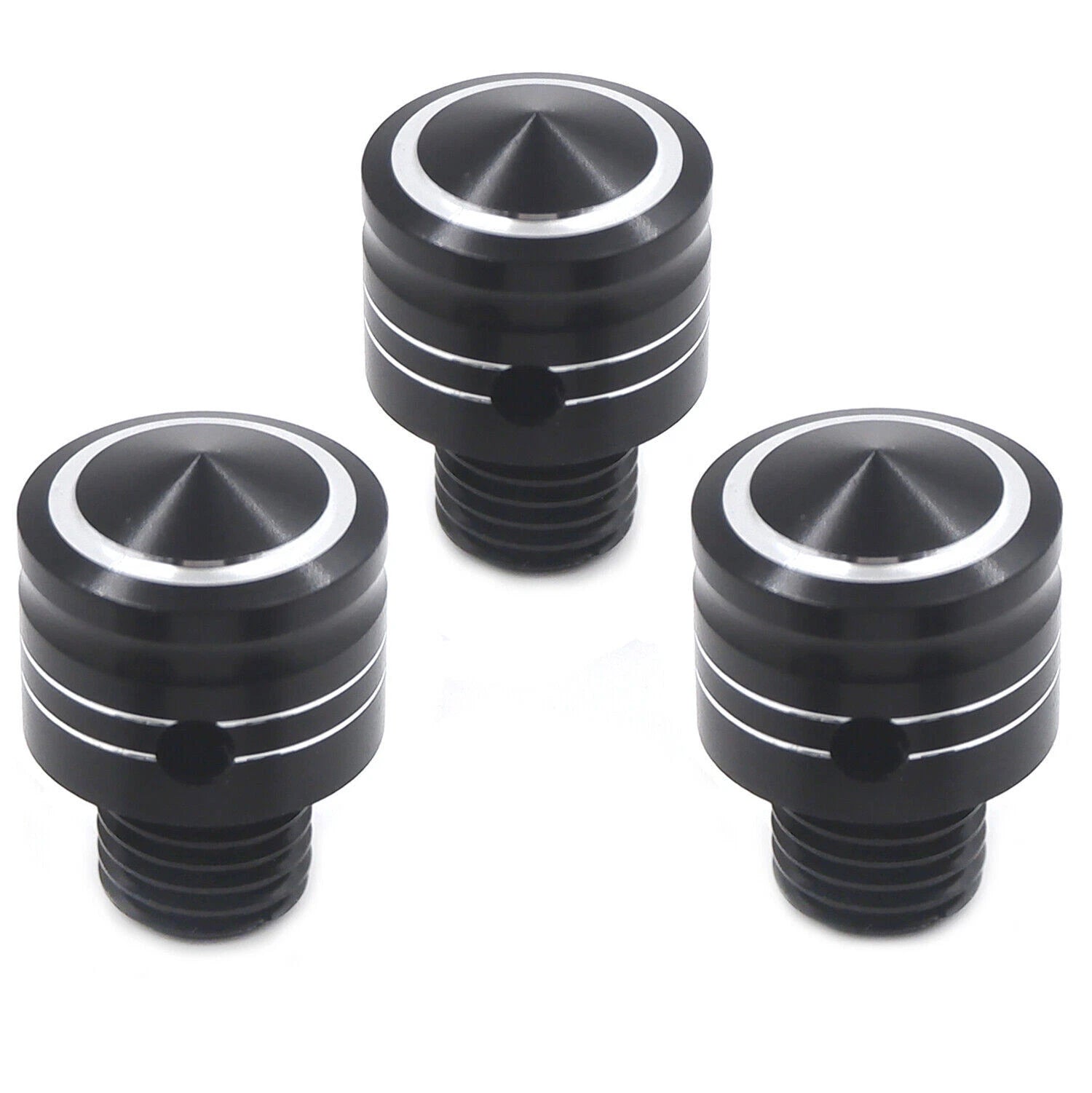 M10X1.25 CNC Anodized Motorcycle Mirror Hole Plugs (Universal)