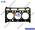 Full Overhaul Gasket Kit for Kubota KX155, Bobcat 328C, 325C (D1462)