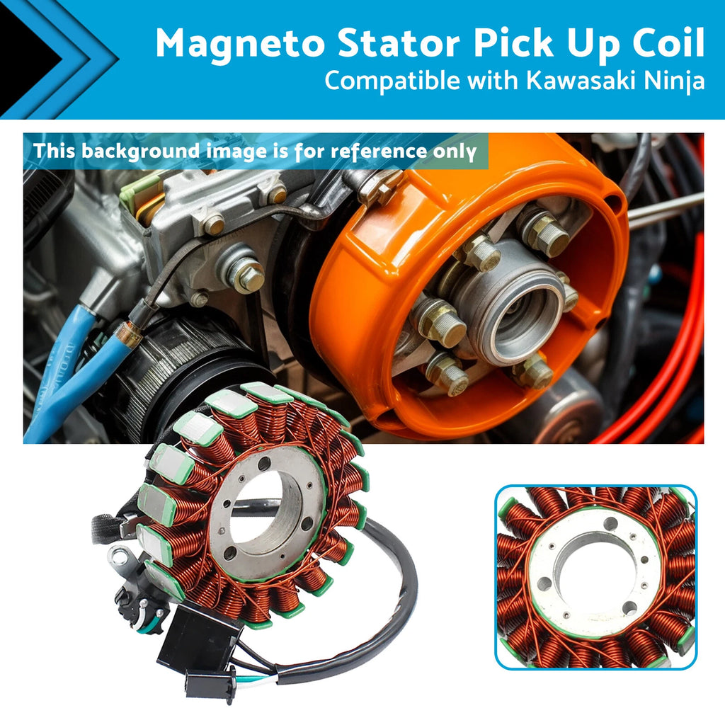 Magneto Stator Pick Up Coil for Kawasaki Ninja 250 Z250 Z300 (2013–2017)