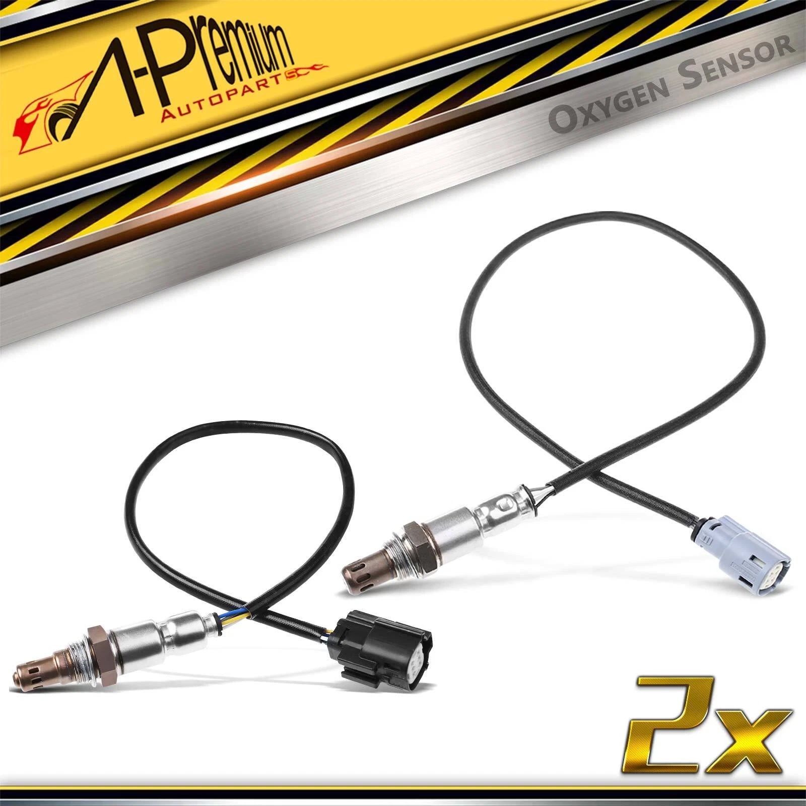 2X O2 Oxygen Sensors for Ford Mustang E-350 Super 