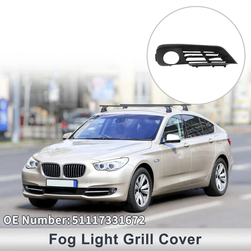 1 Pc Front Right Fog Light Grill for BMW 535i GT (2010 - 2017)