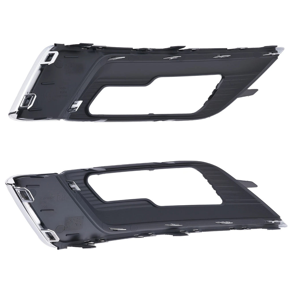 2X Bumper Fog Grille Cover for Ford Fusion 1.5L Turbo (2017–2019)