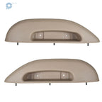 Armrest Cover Set for 1996-2002 Chevy GMC Tan Front Left + Right