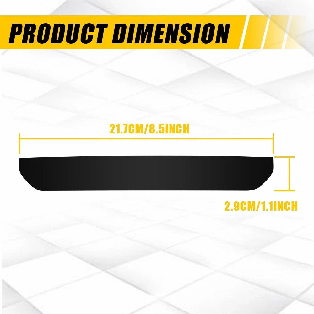 Set of 2 Side Marker Black Vinyl Decals Overlay for GMC Canyon (2023–2025)