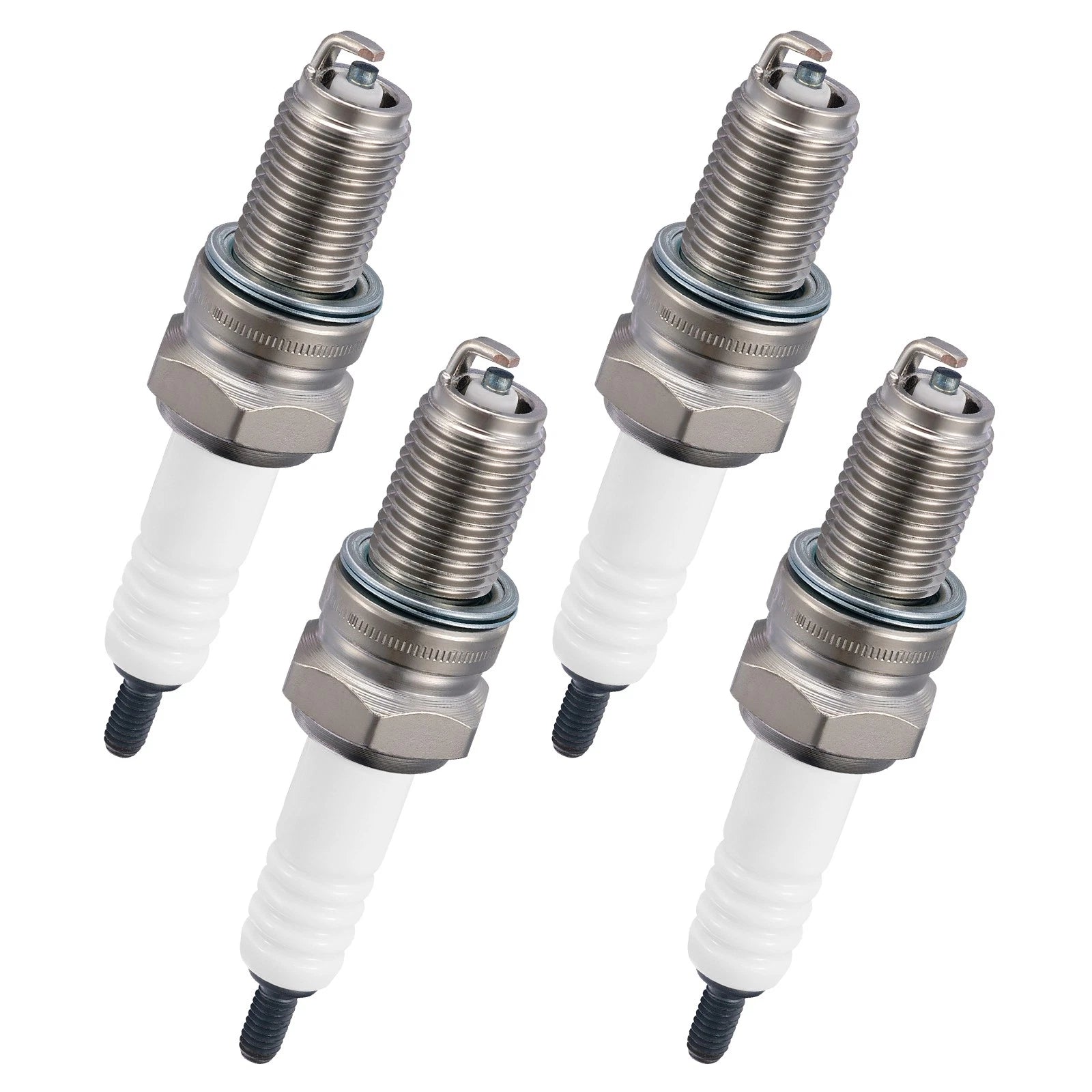 Set of 4 Iridium Spark Plugs for Suzuki GN125E (1991–1997) 2120