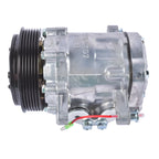 A/C Compressor for Sanden SD7 Style (6-Groove Pulley)