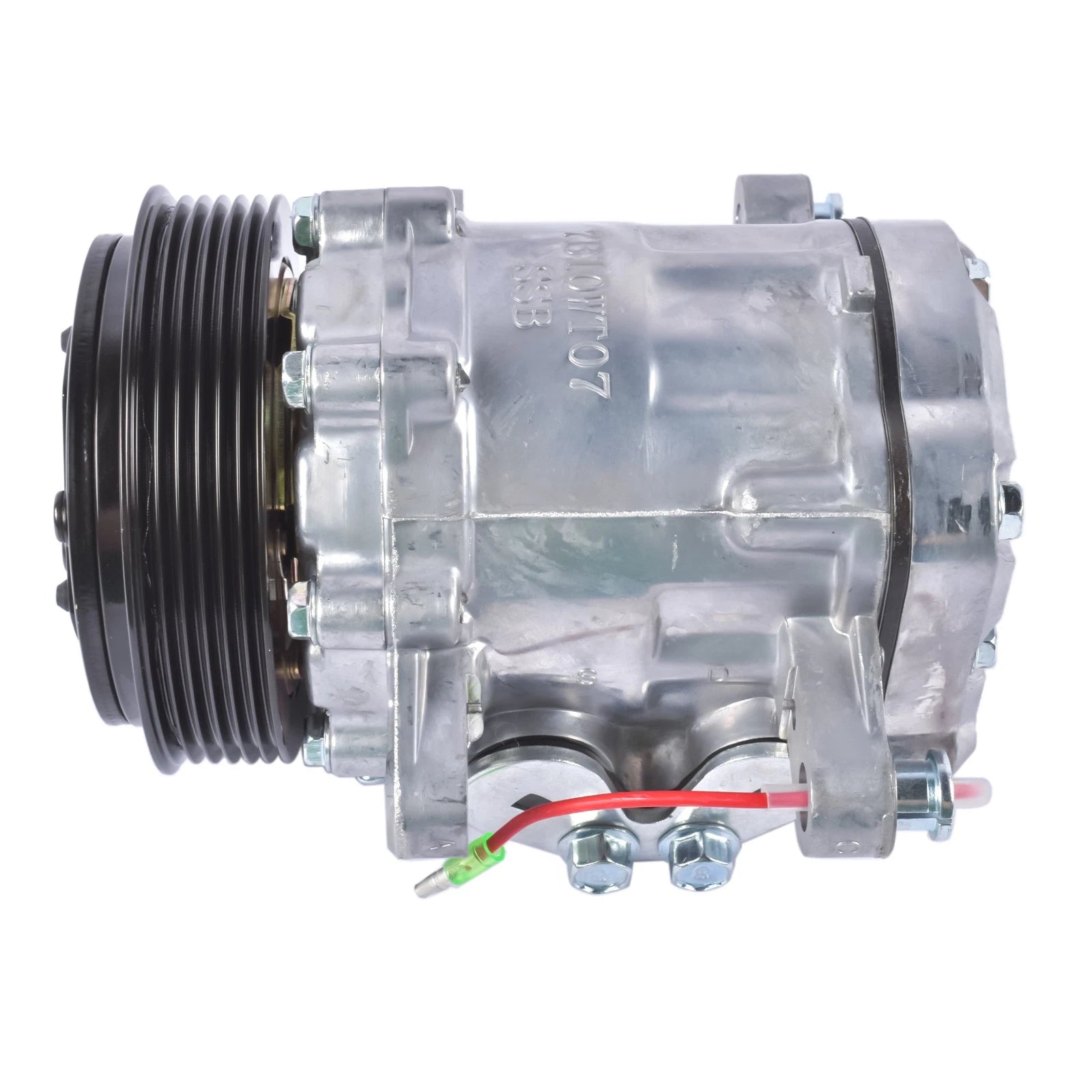 A/C Compressor for Sanden SD7 Style (6-Groove Pulley)