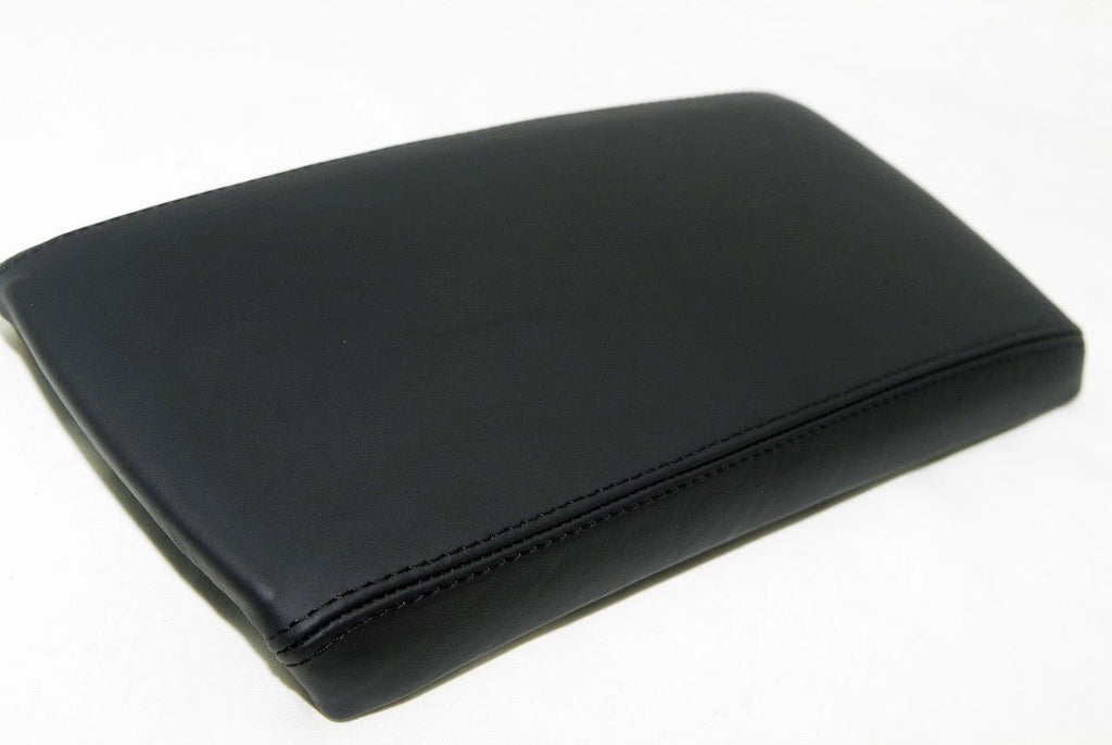 Armrest Center Console Cover for Nissan Altima (2007–2012) Black Synthetic Leather