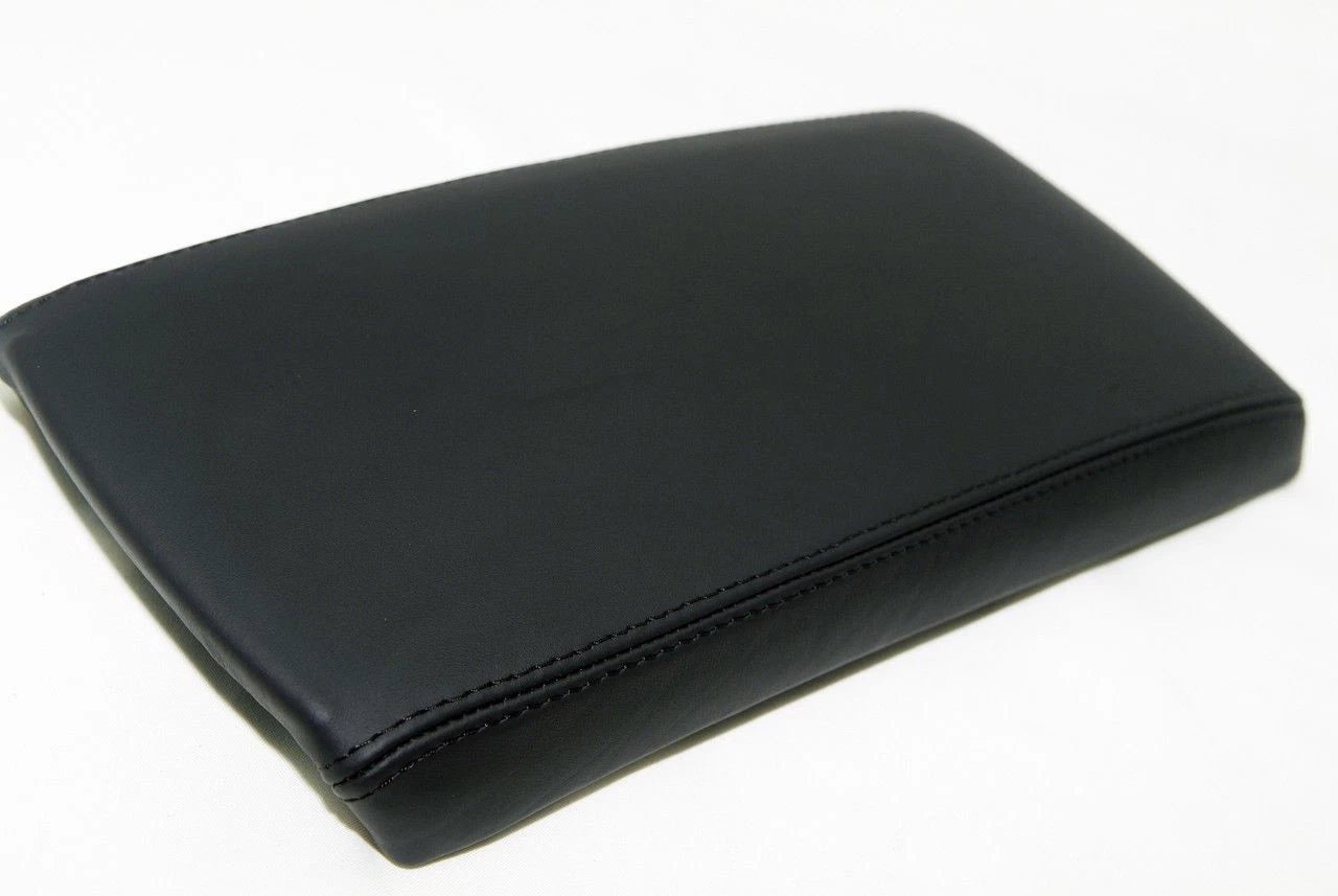 Armrest Center Console Cover for Nissan Altima (2007–2012) Black Synthetic Leather