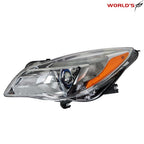 Headlight for Buick Regal (2014–2017) Projector Halogen Chrome Housing Left