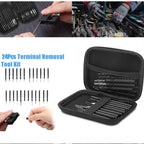 24-Piece Pin Extractor Tool Kit with Storage Box